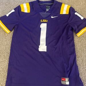 Purple LSU football Jersey (Size M)